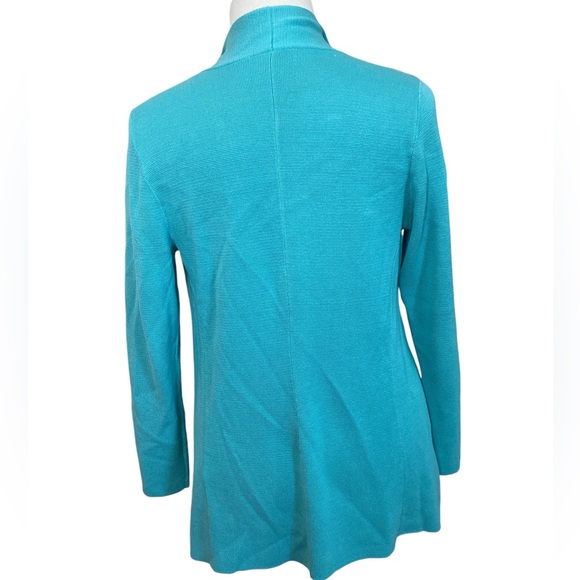 Mint Open front organic cotton silk cardigan - Picture 5 of 5